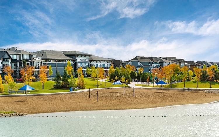 Mahogany Beach Club in the fall