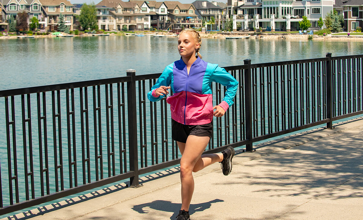 Woman jogging